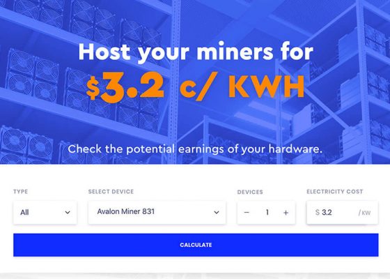 usedminers website calculator